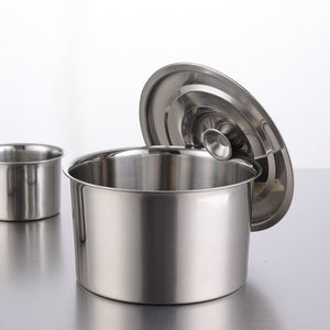 Stainless Steel Kitchenware Non-magnetic Stock Pot