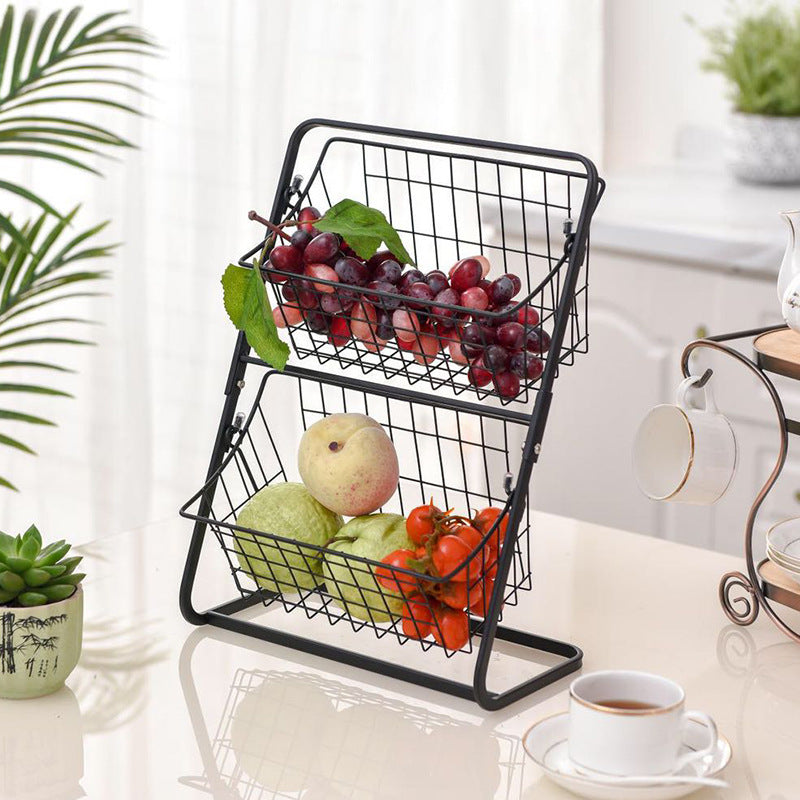 Elevate Your Kitchen Organization with the Stainless Steel Countertops Multilayer Spice Rack