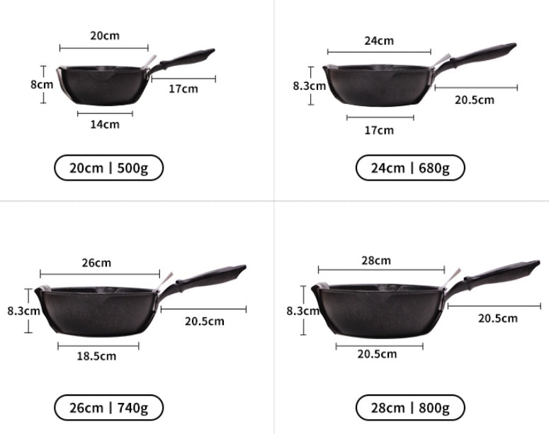 Discover the Magic of Cooking with the Maifan Stone Frying Pan