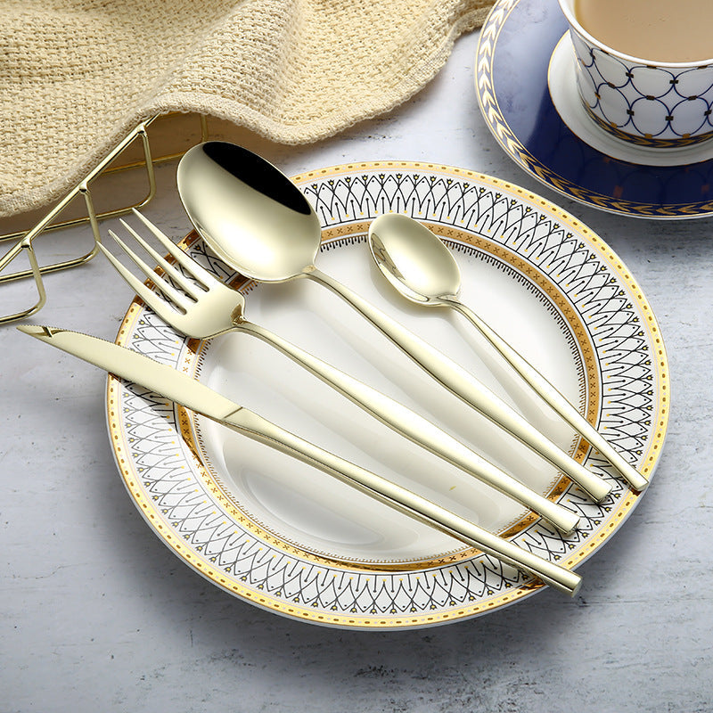 Elevate Your Dining Experience with Our 304 Stainless Steel Cutlery Set