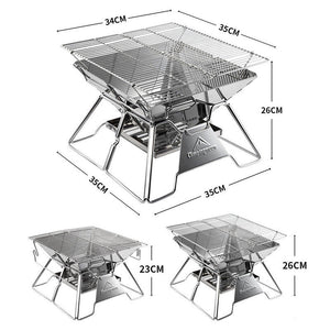 Discover the Ultimate 2-3 Person Foldable Barbecue Grill for Your Outdoor Adventures