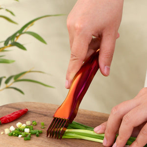 Transform Your Cooking with the Creative Shredding Gadgets Green Onion Kitchen Chopper
