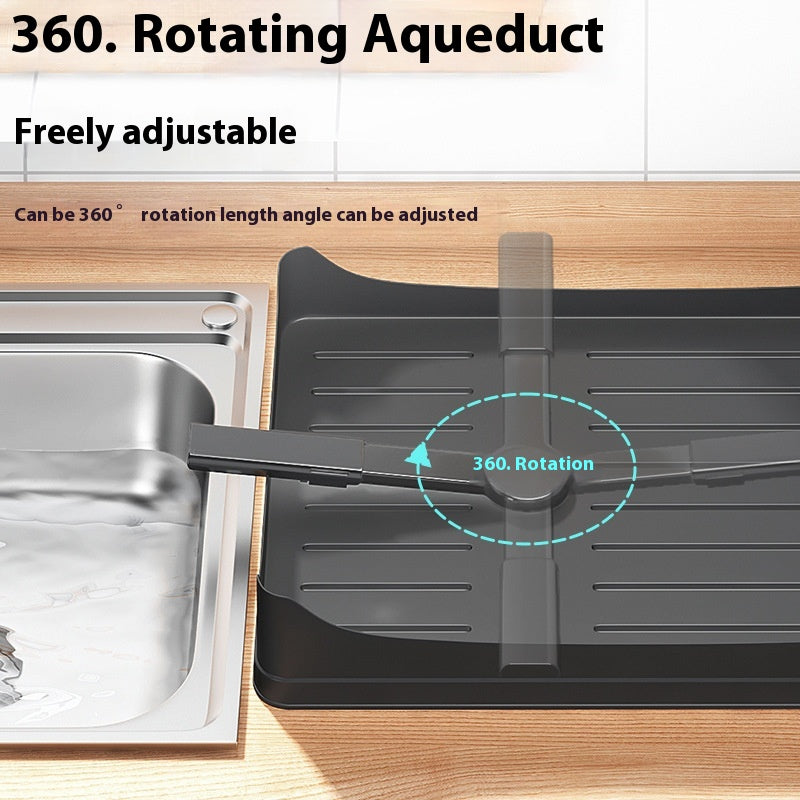 Kitchen Dish Draining Storage Rack