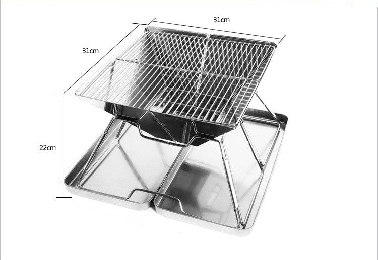 Portable Outdoor Barbecue Grill
