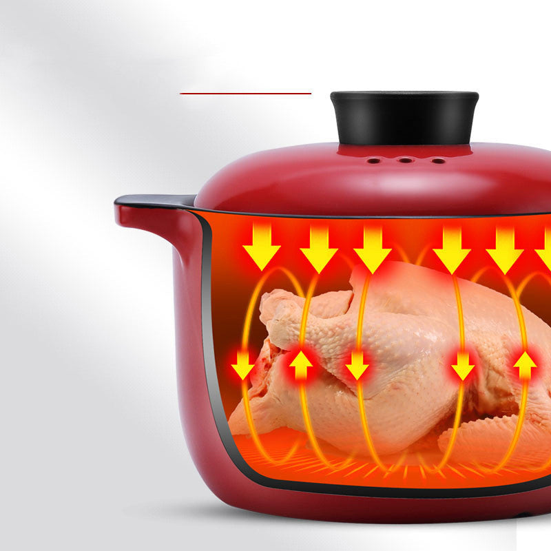 China Red Ceramic Pot