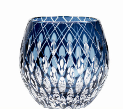 Crystal Whiskey Shot Glass Hand Carved