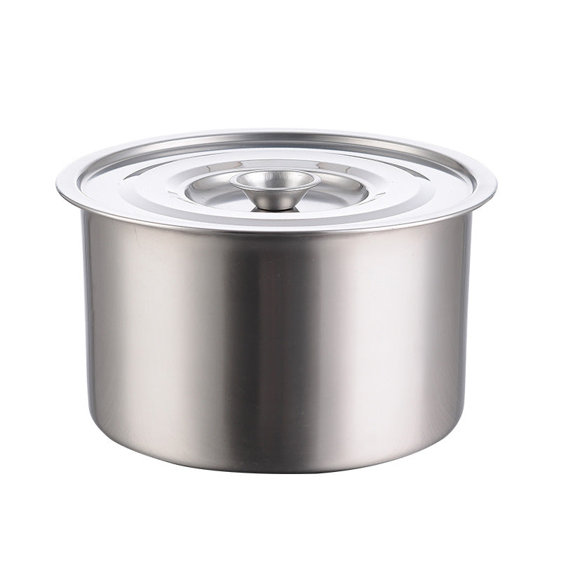 Stainless Steel Kitchenware Non-magnetic Stock Pot