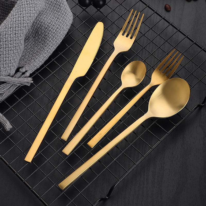 Stainless Steel Set Matte Cutlery Set