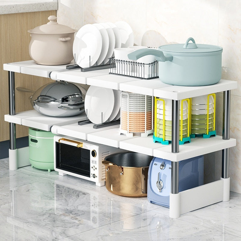 Kitchen Retractable Sink Storage Rack