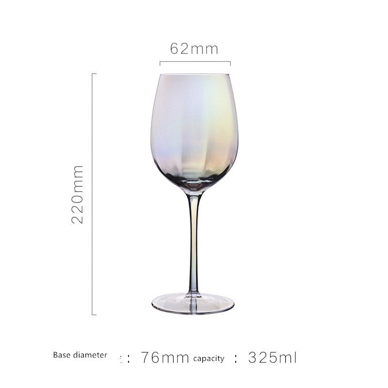 Colorful Light Luxury Electroplating Crystal Glass