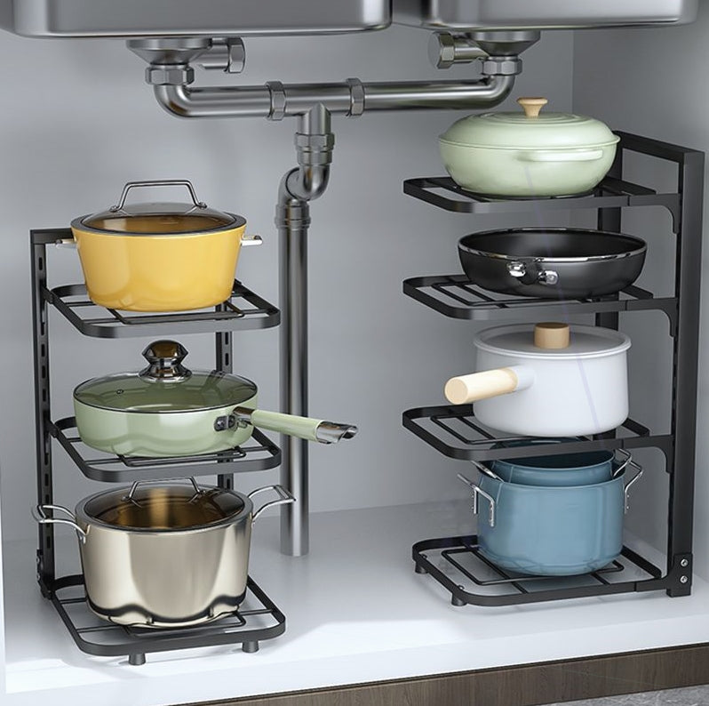 Kitchen Stainless Steel Storage Rack