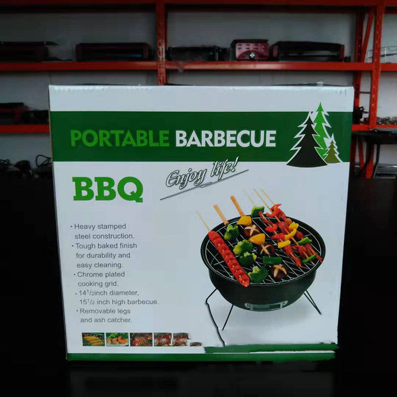 Outdoor Stainless Steel Barbecue Grill