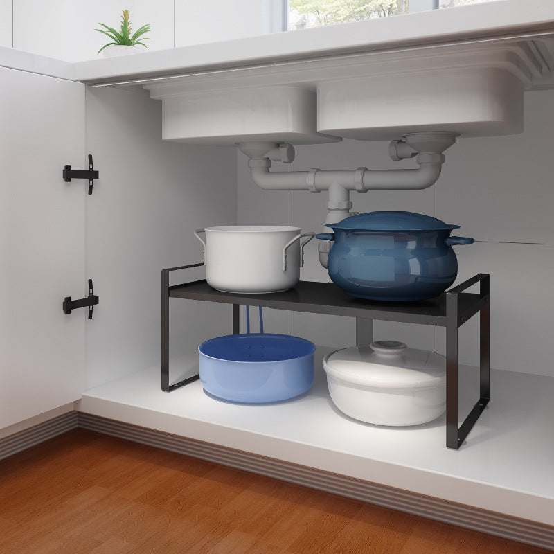 Multifunctional Floor Storage Rack Kitchen