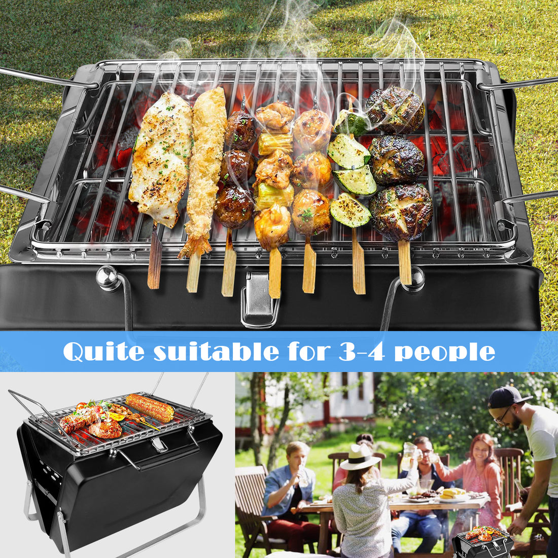 Mini Outdoor folding portable Grill