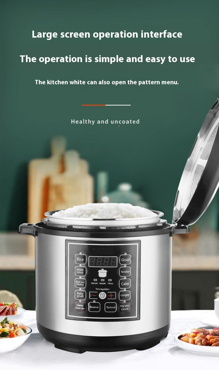 5L Pressure Multi-function Intelligent Pressure Cooker