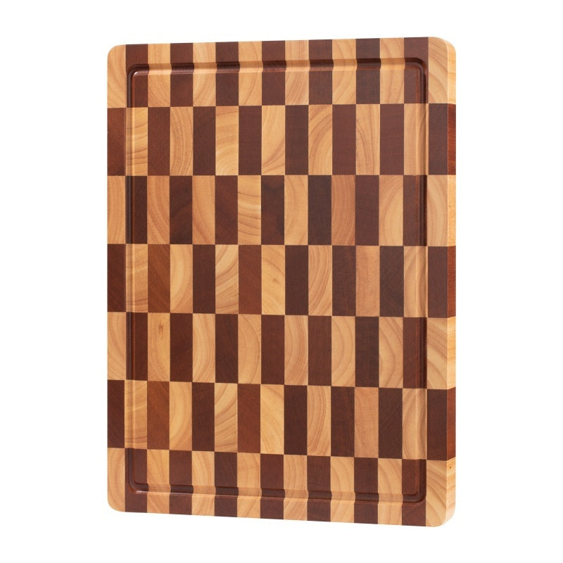 Wooden Chessboard Grid Cutting Board