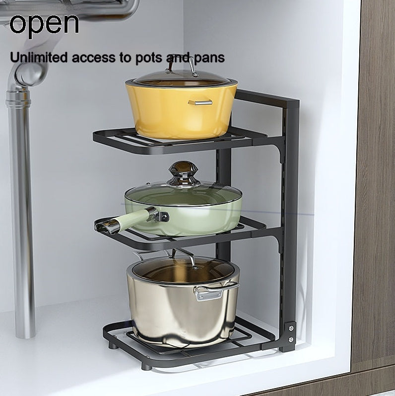 Kitchen Stainless Steel Storage Rack