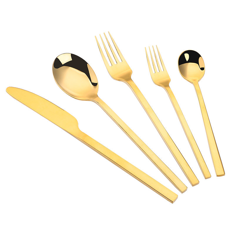 Stainless Steel Set Matte Cutlery Set