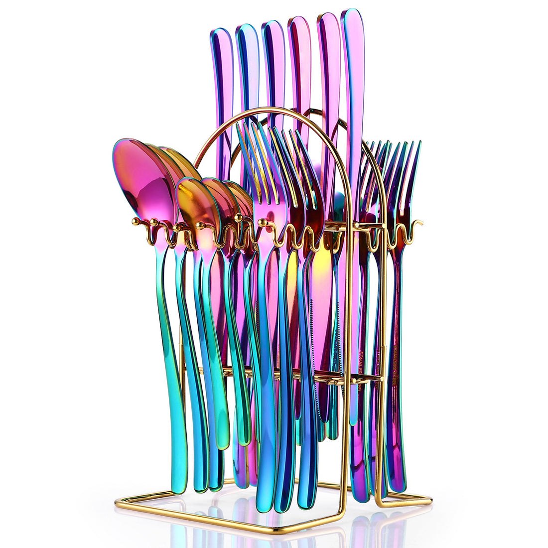 Stainless Steel Cutlery 24-piece Set