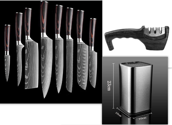 Kitchen Cleaver Slicing Knives