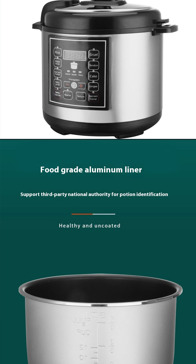 5L Pressure Multi-function Intelligent Pressure Cooker