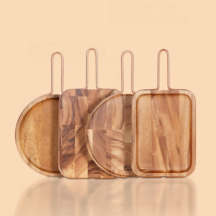 Solid wood steak cutting board