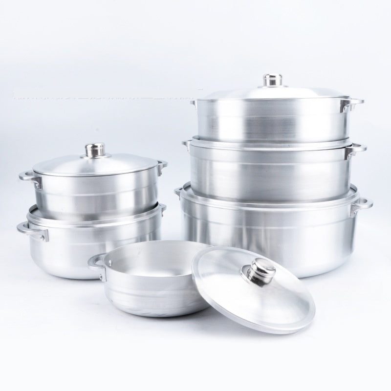 7-piece Kitchen Aluminum Pot Suit