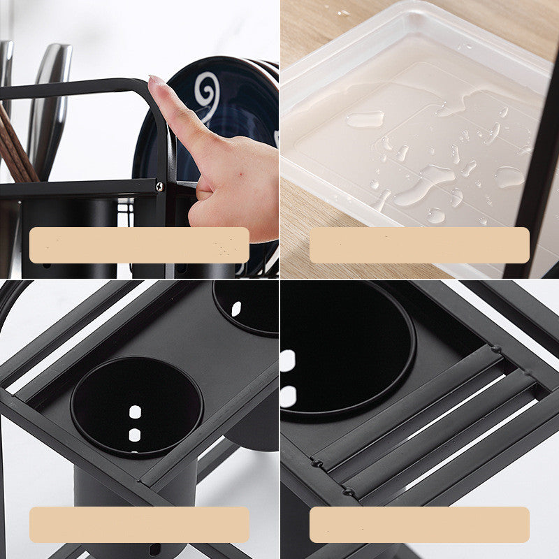 Chopsticks Dish Drain Kitchen Storage Rack