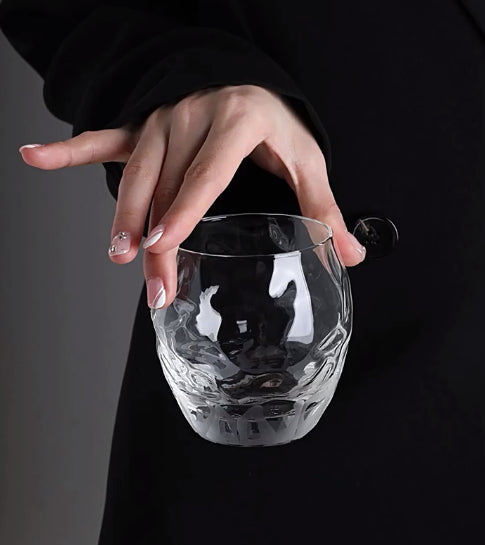 Crystal Hand Carved Whisky Glass