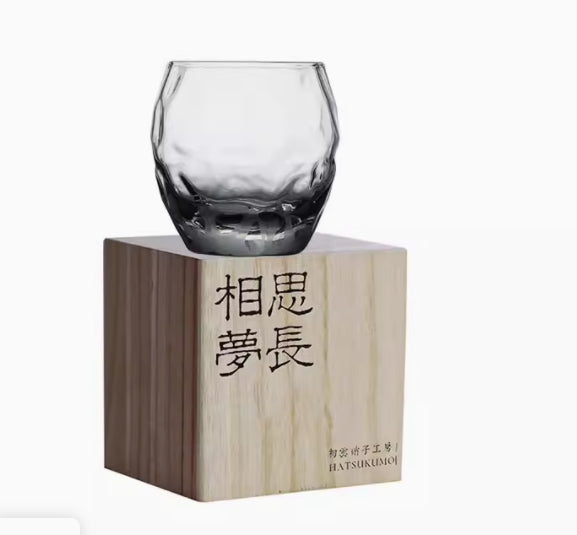 Crystal Hand Carved Whisky Glass